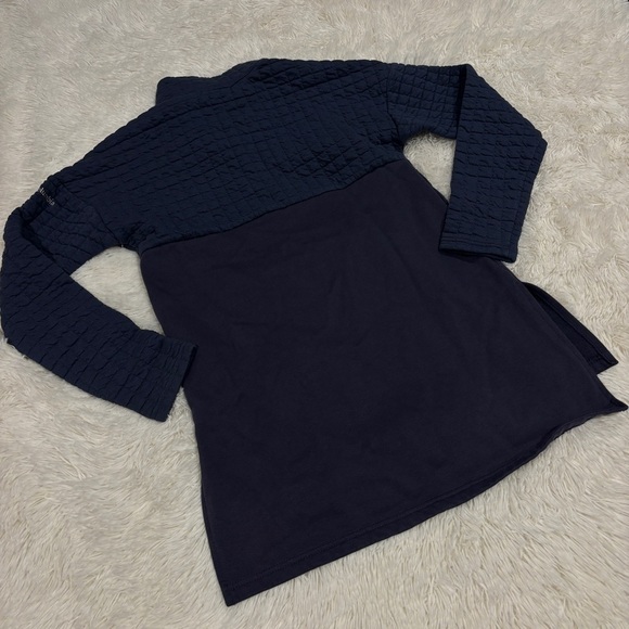 Columbia Woman’s quilted sleeve Quarter Zip blue Pullover Size XS - Picture 8 of 12